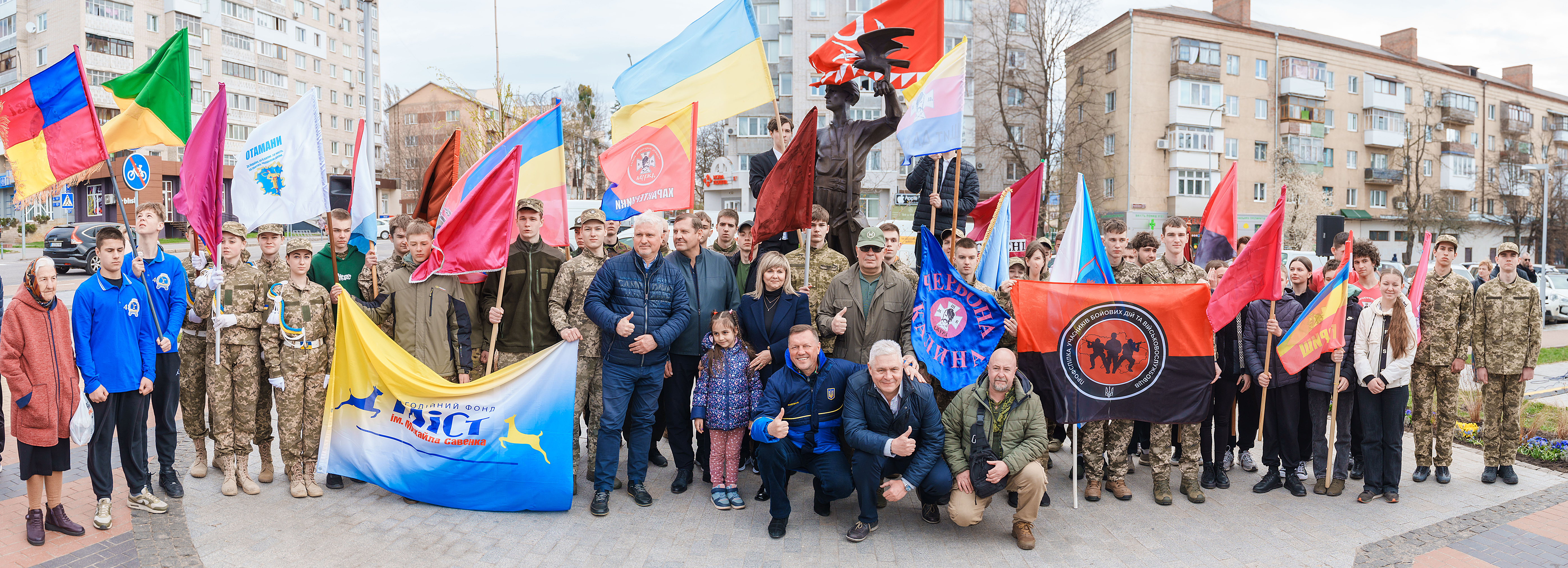 У Вінниці відкрили скульптуру Джурі, який став 5 – ювілейним, зі встановлених в обласних центрах України